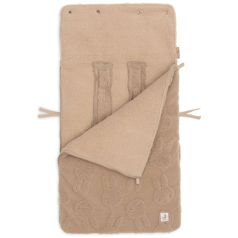Nid d'ange passe sangle Miffy Jacquard Teddy Biscuit (groupe 0+) Jollein Produit 4