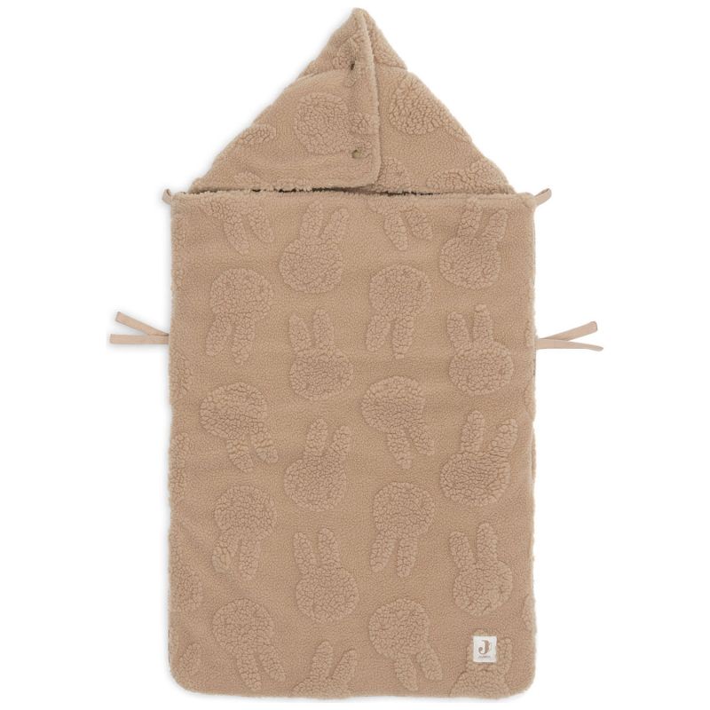 Nid d'ange passe sangle Miffy Jacquard Teddy Biscuit (groupe 0+) Jollein Produit 6
