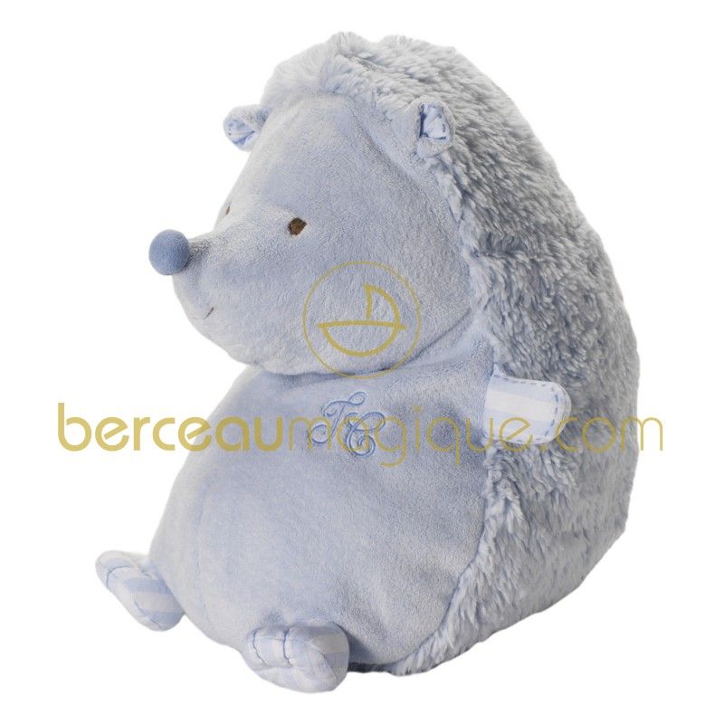 Peluche Léon le hérisson ciel (35 cm) Tartine et Chocolat
