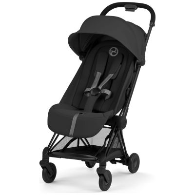 COŸA Confort 2026 Poussette ultra-compacte et Châssis Matt Black Sepia Black