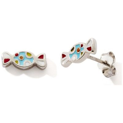 Boucles d'oreilles Bonbons (argent 925)
