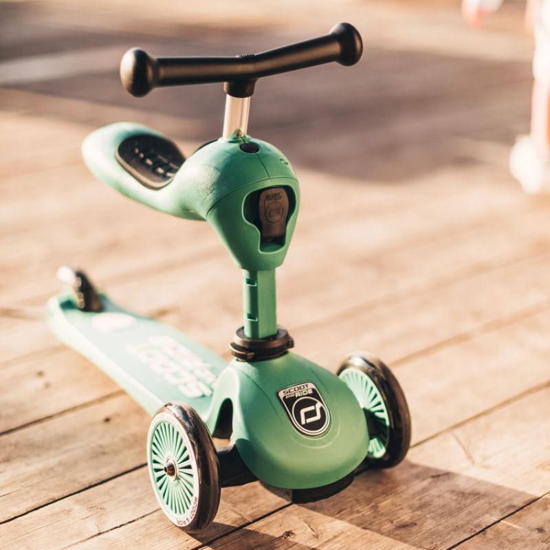 Porteur évolutif en trottinette Highwaykick 1 vert forêt - Reconditionné Scoot And Ride Produit 8