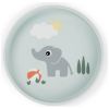 Assiette ventouse en silicone Playground Bleu Done by Deer Produit 1