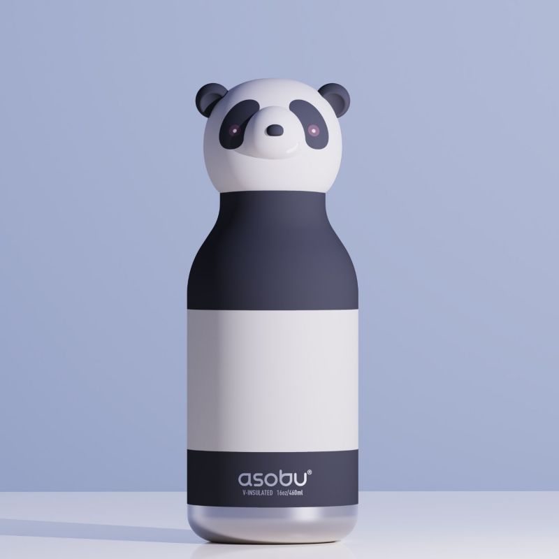 Gourde isotherme Bestie Panda (460 ml) Asobu Ambiance 2