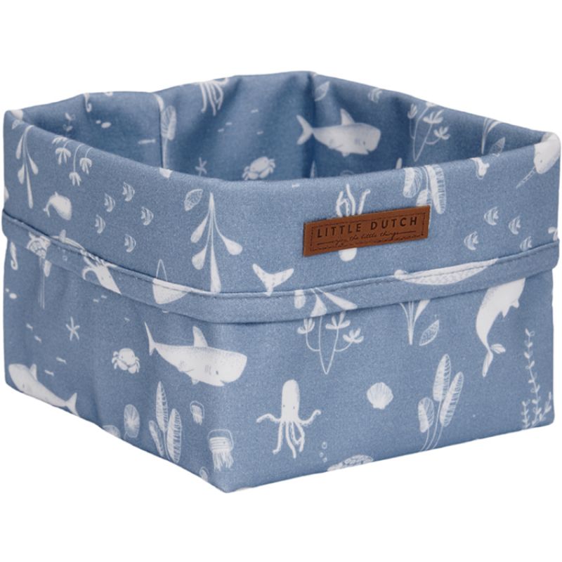 Panier de toilette Ocean Blue (15 x 15 cm) Little Dutch