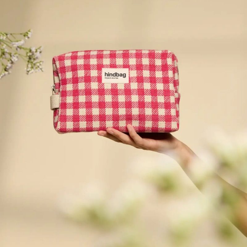 Trousse de toilette Leon Vichy Rose Hindbag Ambiance 5
