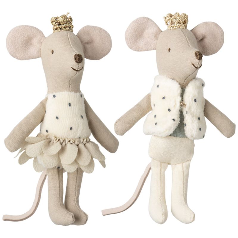 Jumeaux Royaux petit(e) sœur & frère souris dans leur boîte assortie Maileg Produit 4