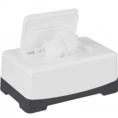 Boîte à lingettes blanc neige