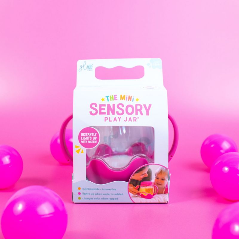 Mini jarre sensorielle rose Glo Pals Ambiance 4