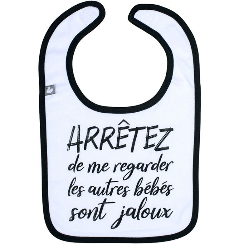 Bavoir à velcro Les autres bébés sont jaloux BB & Co