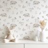 Papier peint Animaux de la forêt sepia (50 cm x 10m)  Lilipinso Ambiance 4