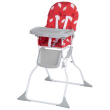 Chaise haute pliante Keeny Red campus  par Safety 1st