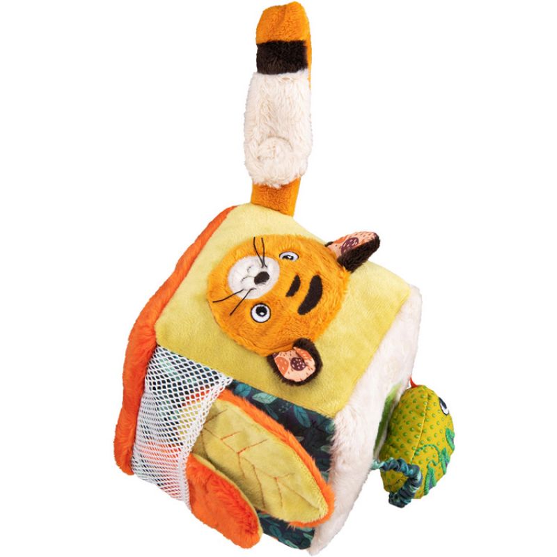 Cube d'activités en tissu Dans la jungle Moulin Roty