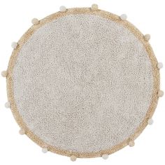Tapis lavable Bubbly natural miel (120 cm) - Lorena Canals