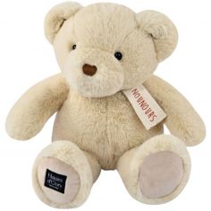 Peluche le Nounours vanille (28 cm) - Histoire d'Ours