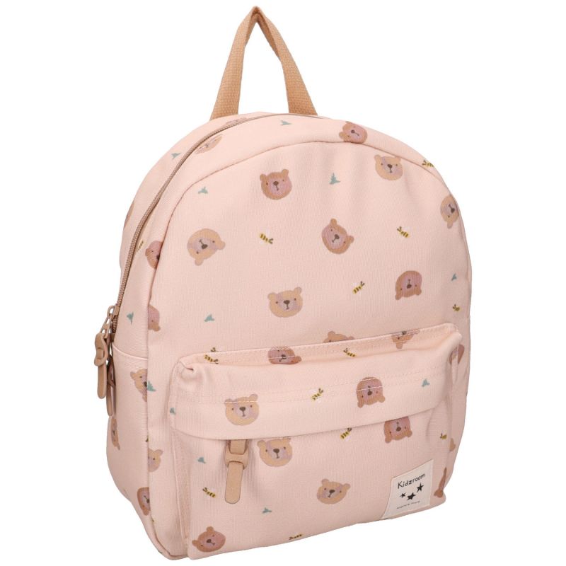 Sac à dos enfant Little Story Oursons beige (31 cm) Kidzroom Produit 1