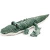 Peluche Croketou le crocodile maman et bébé Vert (57 cm) Les Déglingos Produit 2