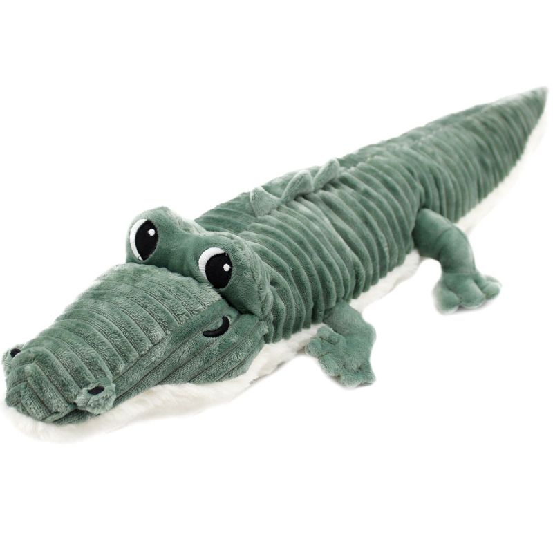 Peluche Croketou le crocodile maman et bébé Vert (57 cm) Les Déglingos Produit 3