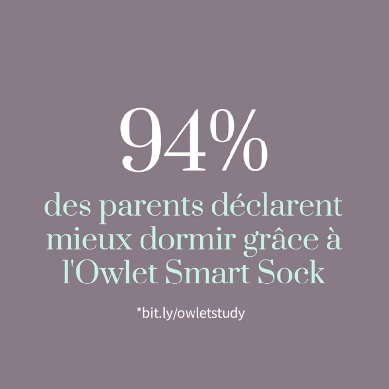 Owlet Smart Sock 3 mint (0-18 mois) Owlet Produit 8