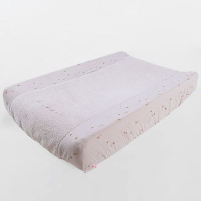 Matelas à langer Bali, Moka & Snow (45x67 cm)