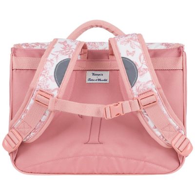 Cartable x Tartine et Chocolat Toile de Jouy Terracotta (33 cm)