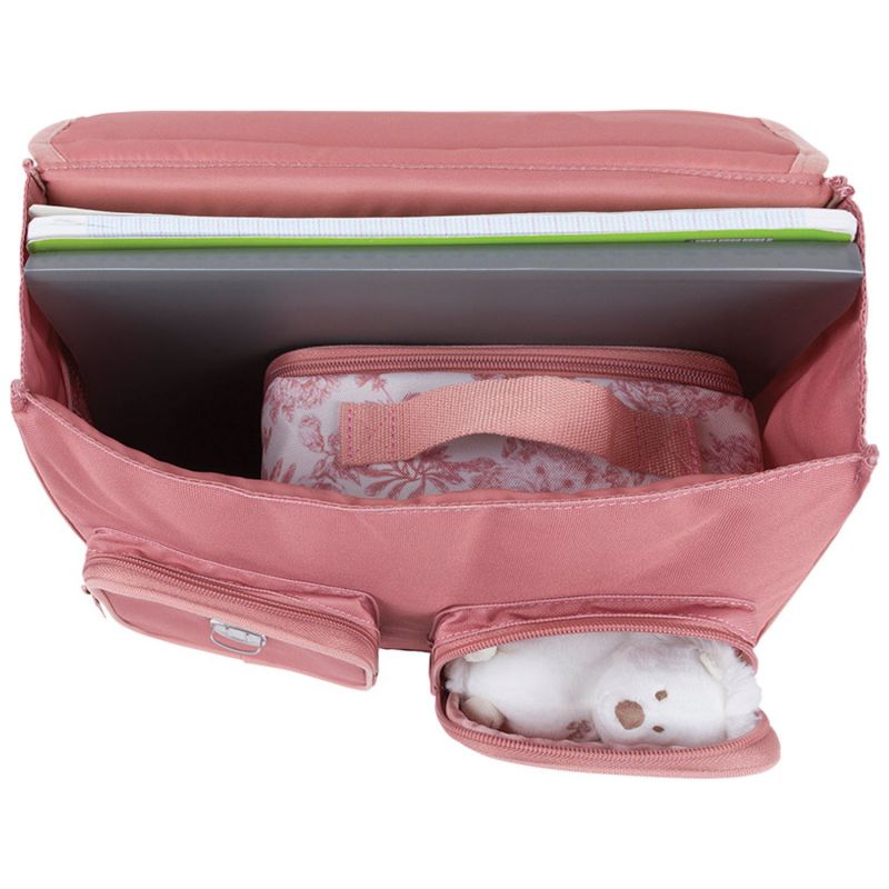 Cartable x Tartine et Chocolat Toile de Jouy Terracotta (33 cm) Tann's Produit 4