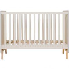 Lit bébé à barreaux Loft Argile-Clay (120 x 60 cm) - Quax