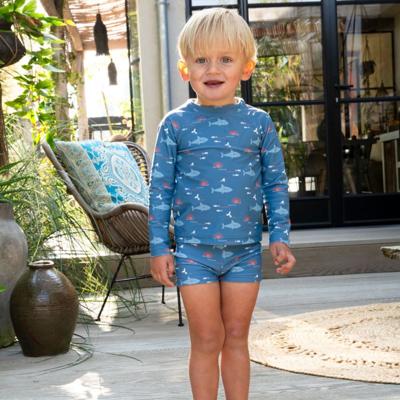 Tee-shirt anti-UV manches longues Shark (1-2 ans) Fresk Ambiance 4