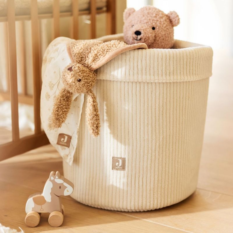 Lot de 3 gants de toilette en gaze de coton Leafy Dreams Jollein Ambiance 5