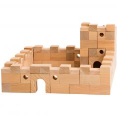 Blocs de construction en bois FSC Brick A Block Builder (59 pièces) - Sarbakane