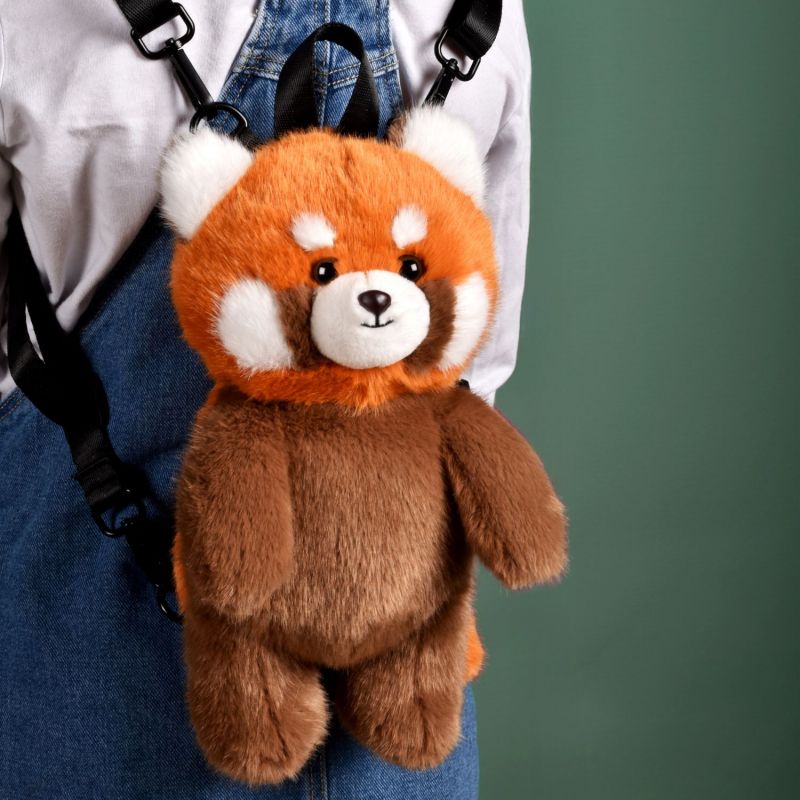 Sac à dos PODCOLL Panda roux Histoire d'Ours Ambiance 2