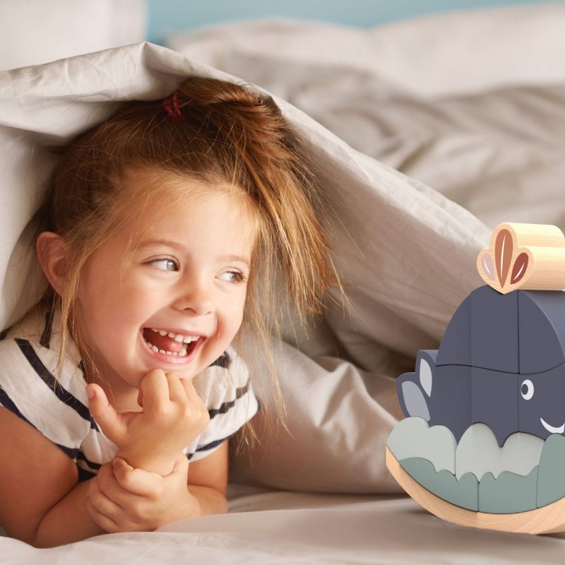 Baleine à empiler culbuto Speedy Monkey Ambiance 2