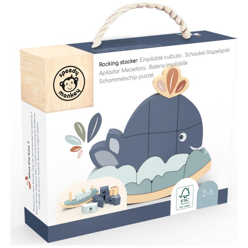 Baleine à empiler culbuto Speedy Monkey Packaging 4