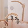 Mobile musical avec bras en bois Orso et Fluffy Noukie's Ambiance 2