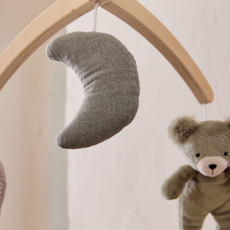Mobile musical avec bras en bois Orso et Fluffy Noukie's Ambiance 5
