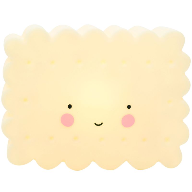 Petite veilleuse cookie jaune A Little Lovely Company