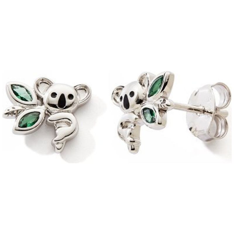 Boucles d'oreilles Koala (argent 925) Baby bijoux Produit 1