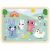 Variation Bleu, rose, vert d'eau du produit Puzzle A la ferme (24 pièces) de la marque Janod