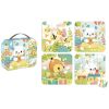 Malette de 4 petits puzzles (6 à 16 pièces) Janod Produit 3