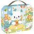 Malette de 4 petits puzzles (6 à 16 pièces) - Janod 