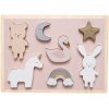 Puzzle en bois licorne (8 pièces) - Reconditionné - Jabadabado