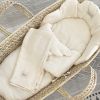 Ensemble habillage couffin Angel Ivory (4 pièces)  par Babyshower