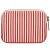 Porte-monnaie Lili Rayures Fines Rouge Hindbag Produit 3