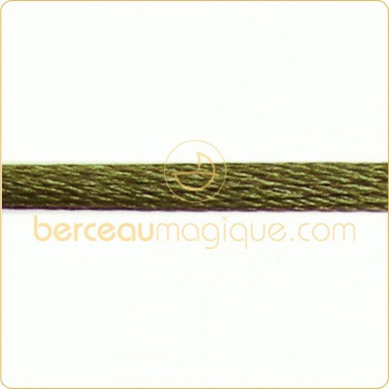 Cordon supplémentaire vert bouteille pour bracelet Loupidou