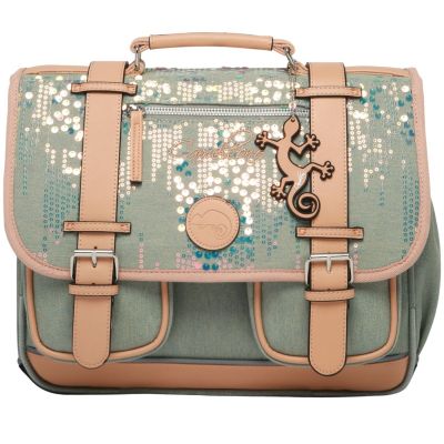 Cartable A4 maternelle Holographic Denim (35 cm) Caméléon