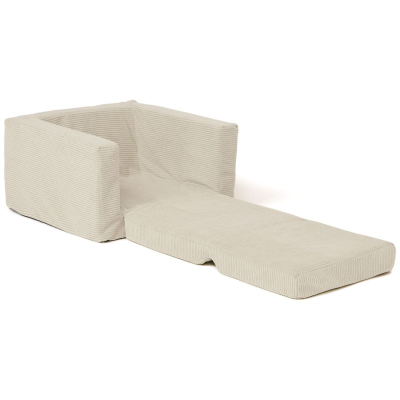 Fauteuil pliable Ecru Kid's Concept Produit ouvert 4