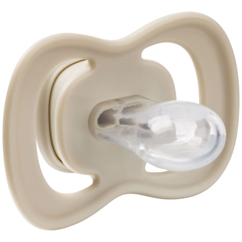 Lot de 2 sucettes symétriques en silicone Blush-Latte (0-6 mois) B.Box Ambiance 4