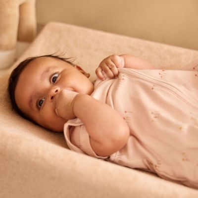 Lot de 2 housses de matelas à langer en éponge Wild Rose (50 x 70 cm)