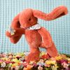 Peluche Lapin Fleurette Terracotta (25 cm) Doudou et Compagnie Ambiance 2