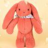 Peluche Lapin Fleurette Terracotta (25 cm) Doudou et Compagnie Ambiance 4